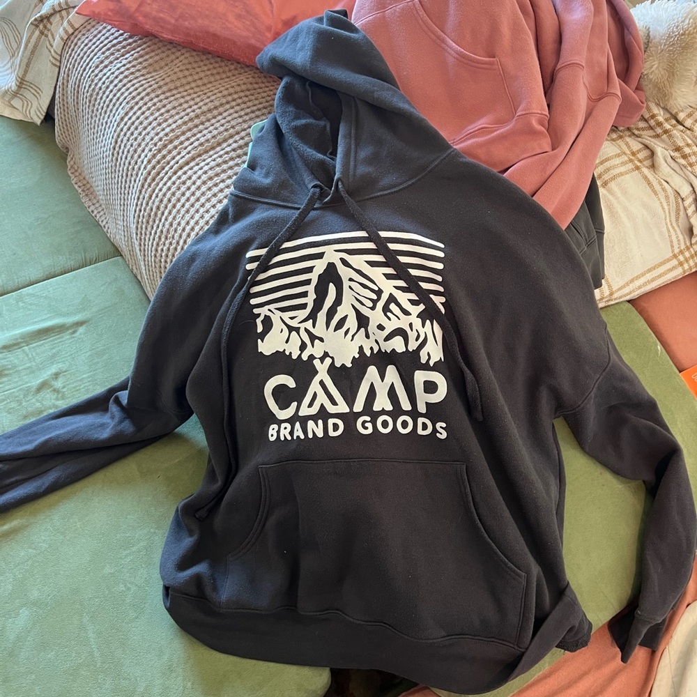 Camp Brand Goods Black Hoodie